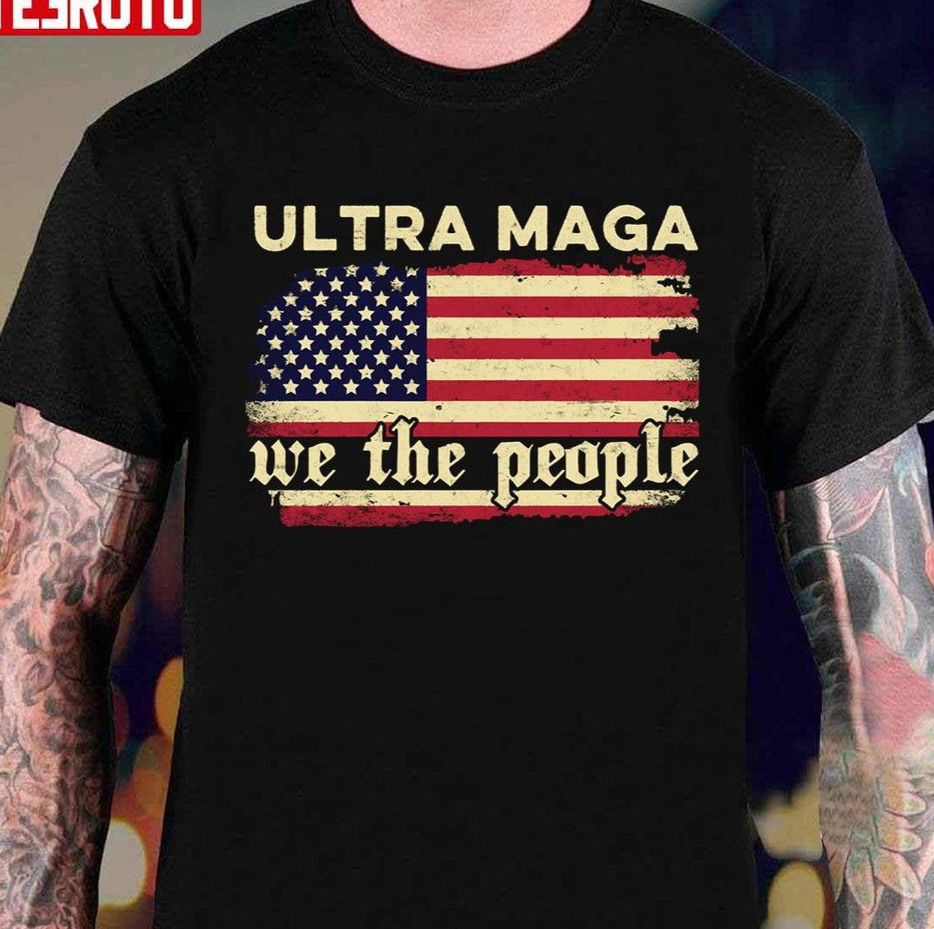 The Great Ultra Maga King Republican Anti Joe Biden We The People Unisex Sweatshirt
