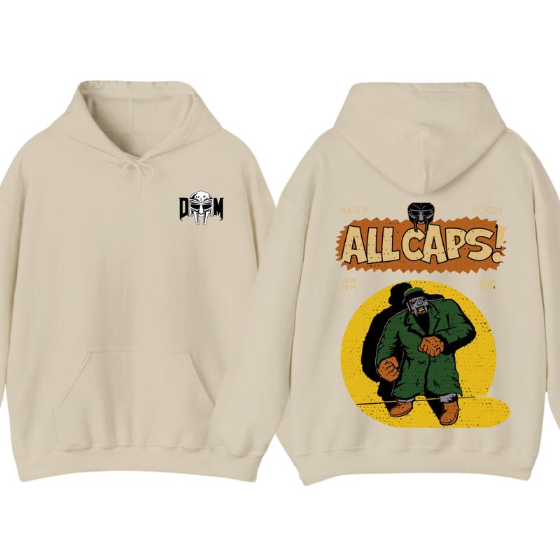 MF Doom Madlib All Caps T-Shirt Sweatshirt Hoodie