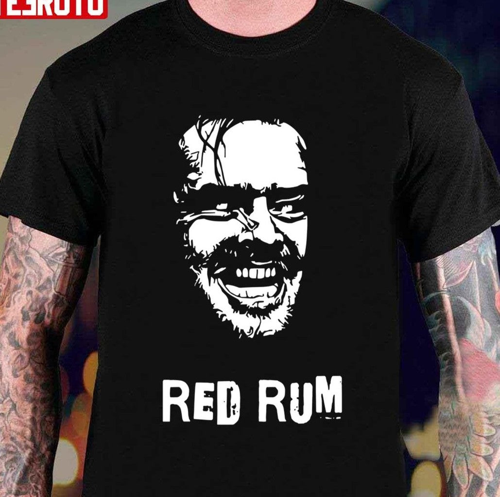 Red Rum The Shining Horror Graphic Unisex T-Shirt