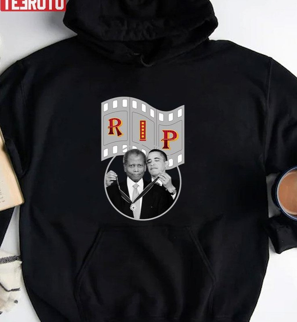 Rip Sidney Poitier Obama Unisex T-Shirt