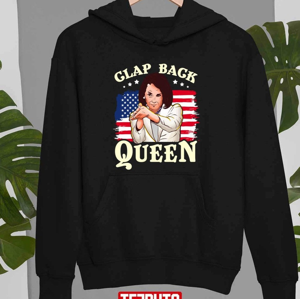 Nancy Pelosi Clap Back Queen USA Fanart Unisex T-shirt