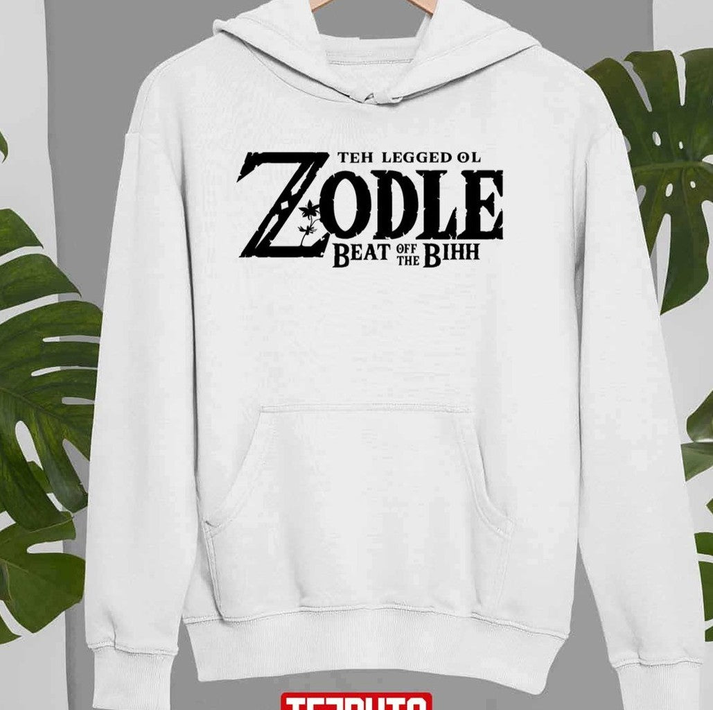 Teh Legged Ol Zodle Beat Off The Bihh The Legend Of Zelda Inspired Unisex T-Shirt
