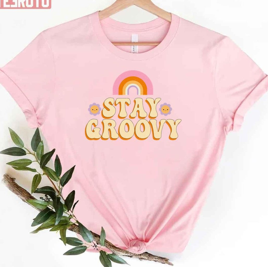 Stay Grovey Positive Mental Adhd Design Unisex Sweatshirt