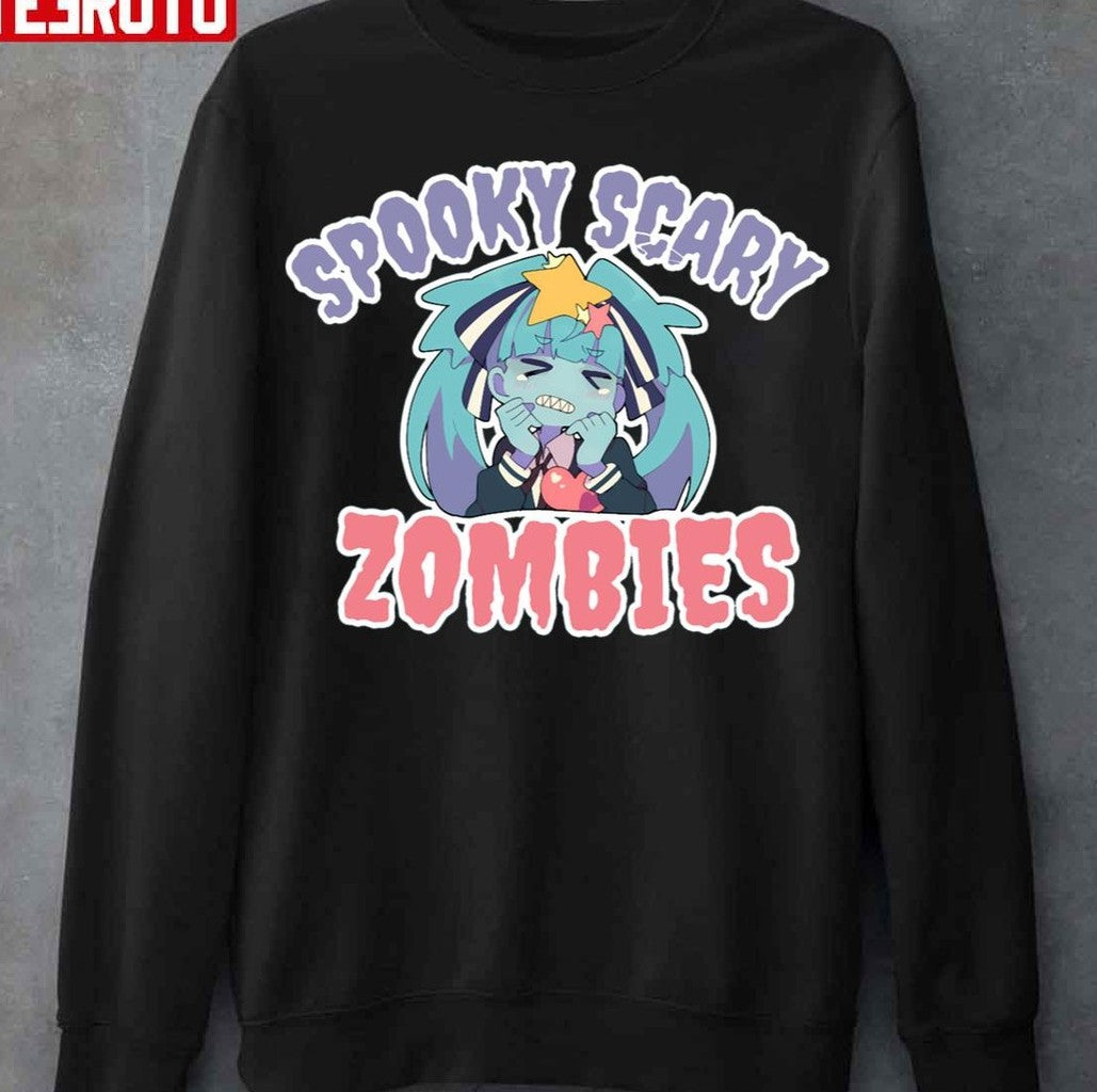 Spooky Scary Zombie Zombieland Saga Unisex Sweatshirt