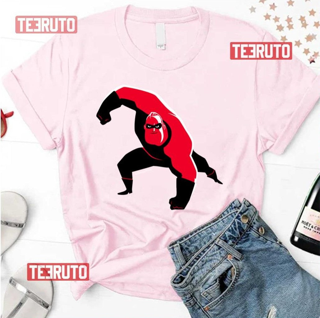 Mr Incredible The Strength The Incredibles Unisex T-Shirt