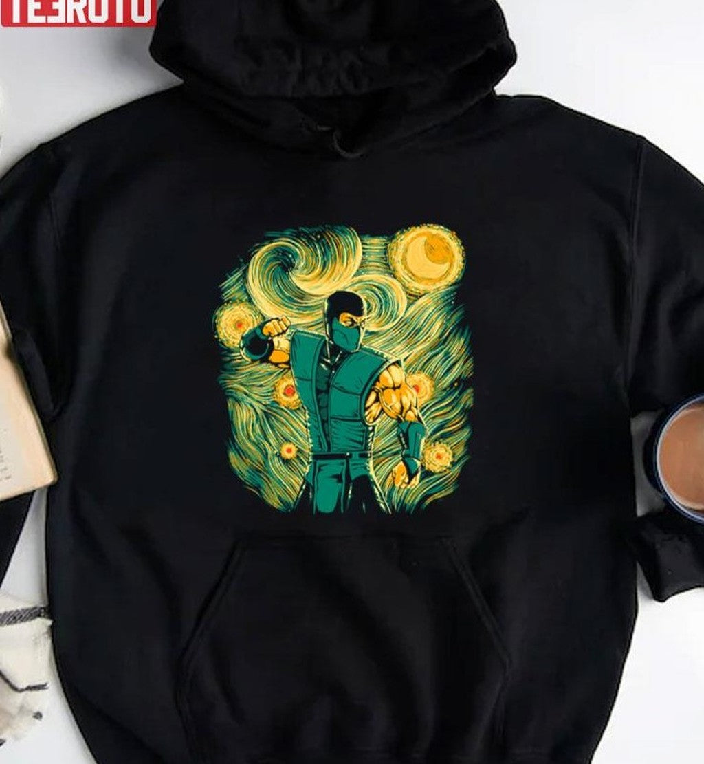 Starry Ice Mortal Kombat Staryy Night Inspired Unisex T-Shirt