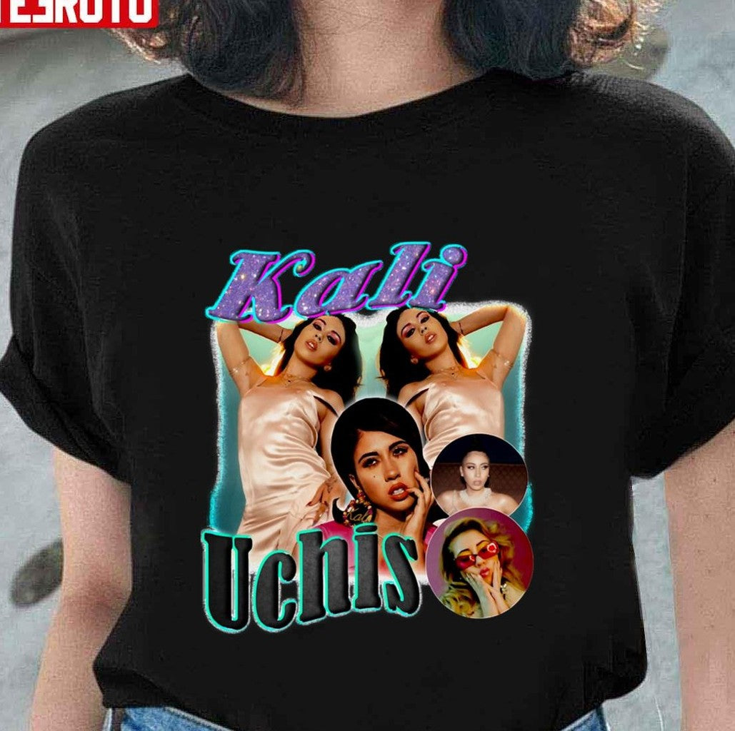 Music Vintage Retro Kali Brown Uchis Graphic Design Unisex T-shirt