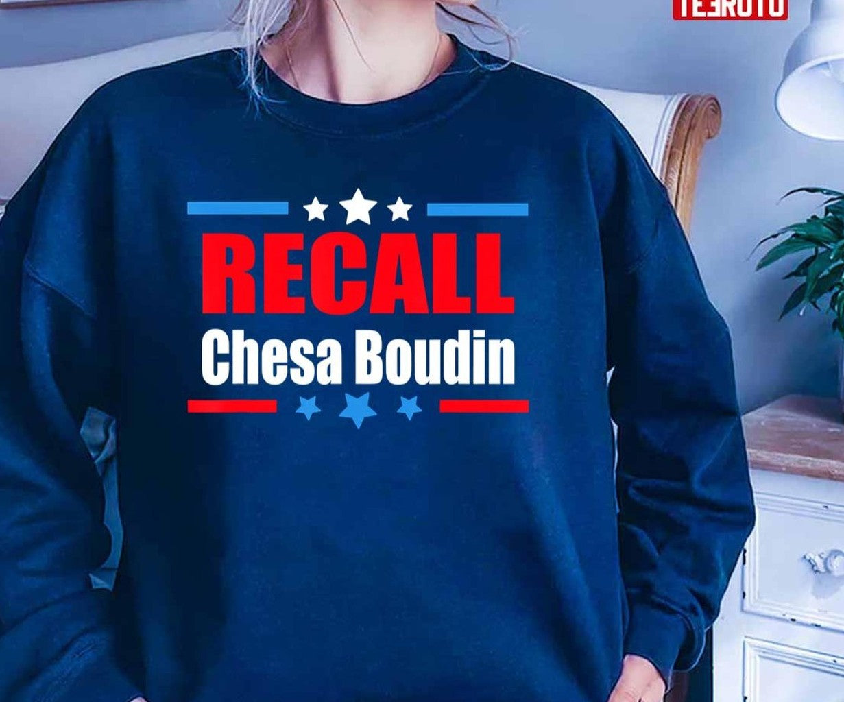 Retro Recall Chesa Boudin Anti San Francisco District Unisex T-Shirt