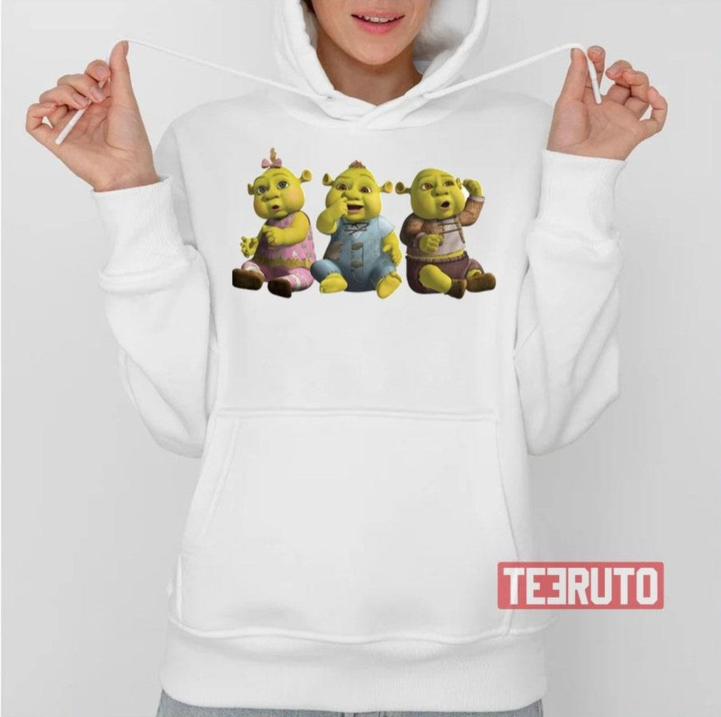 Sherk’s And Fiona’s Triplet Babies Unisex T-Shirt