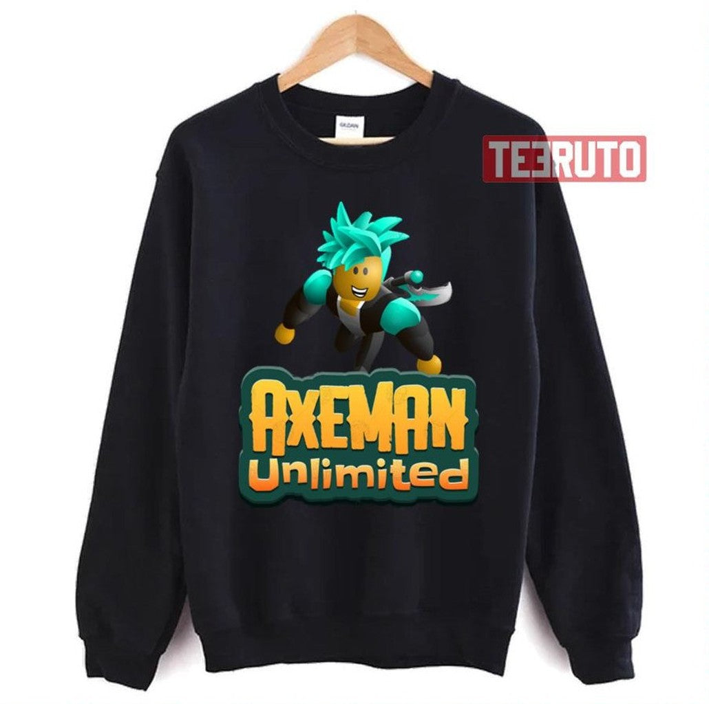 Axeman Unlimited Roblox Inspired Unisex T-Shirt