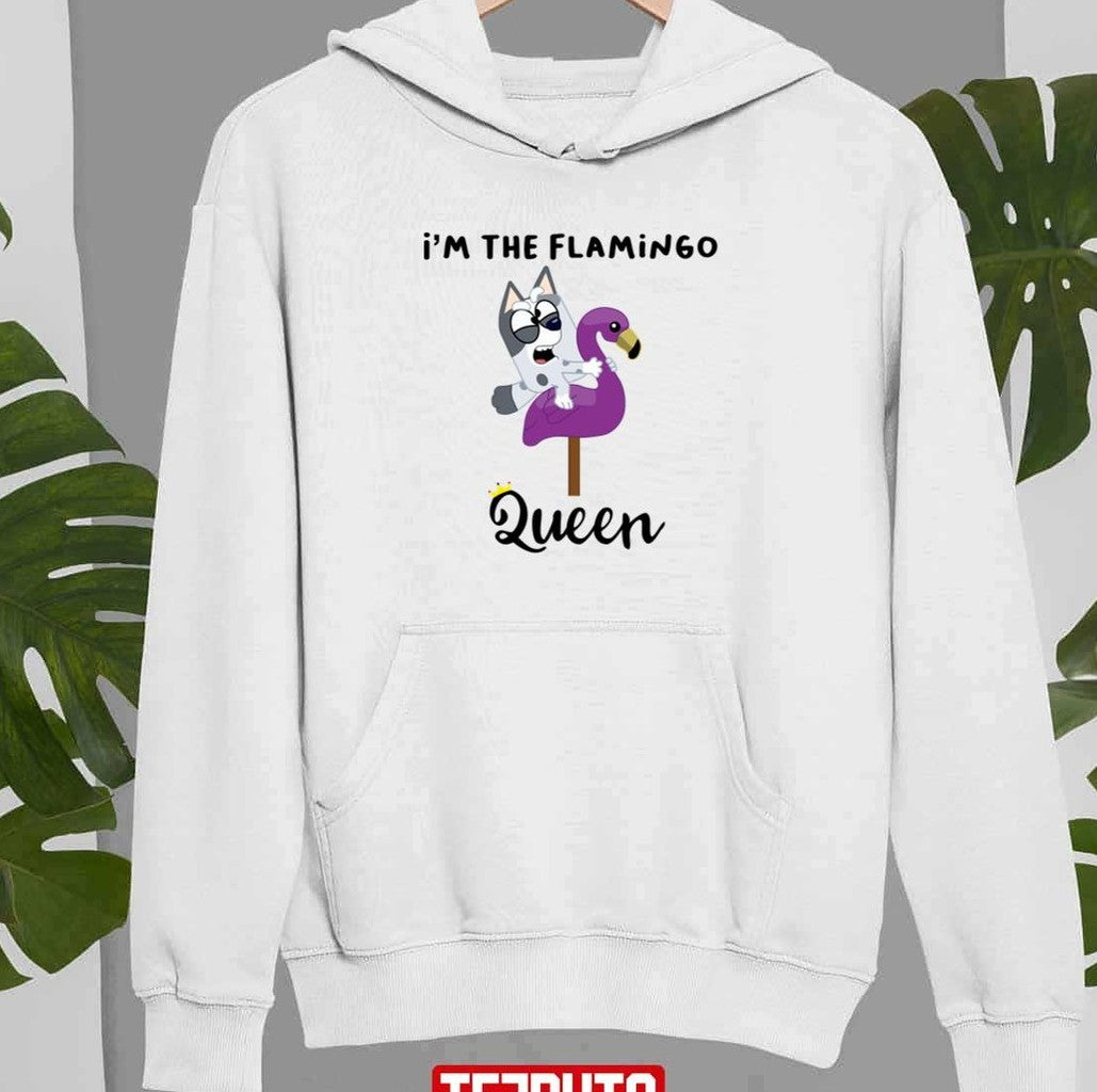 Muffin I'm The Flamingo Queen Unisex Sweatshirt