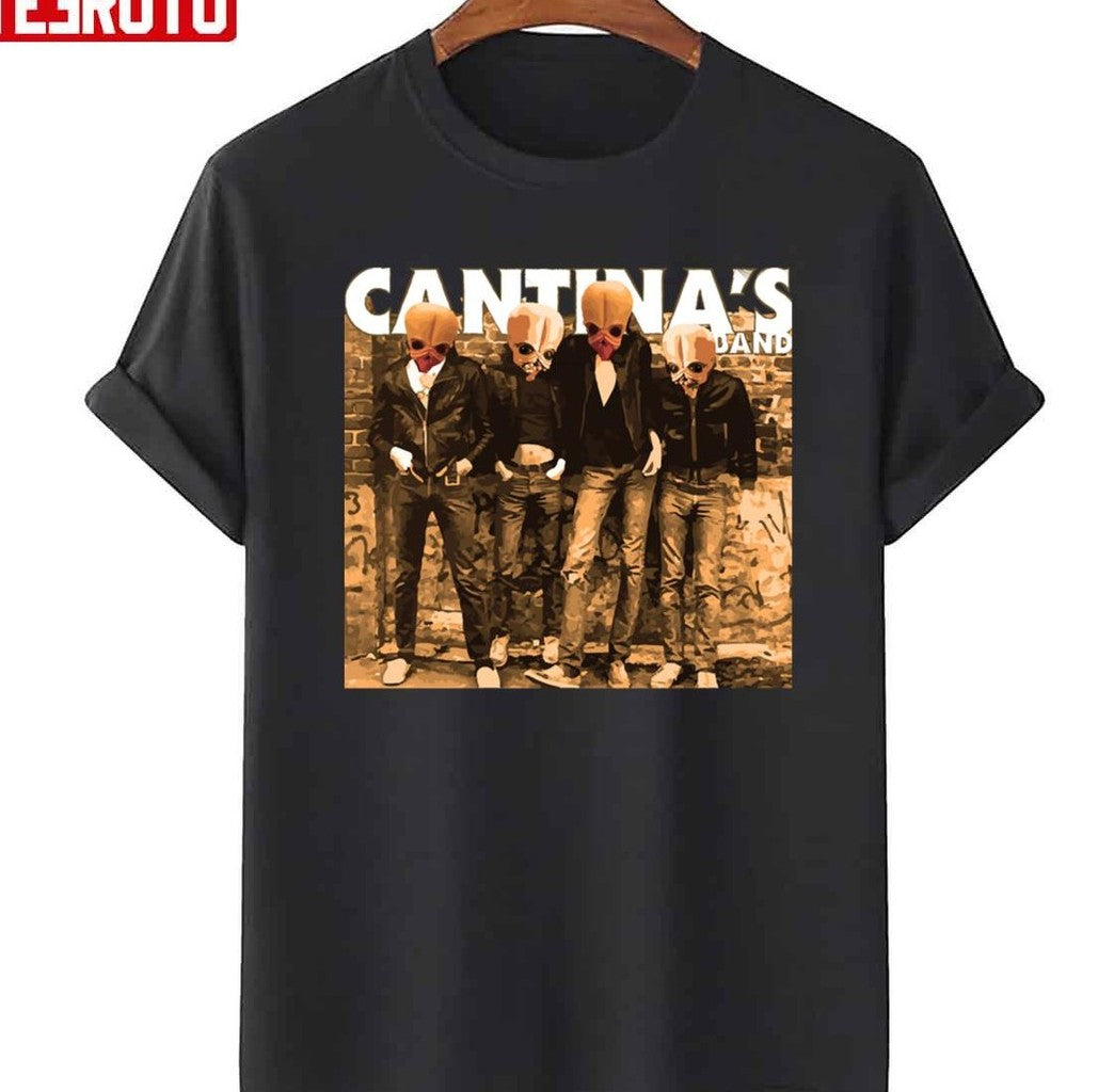 Beautiful Model Cantina's Figrin D’an and the Modal Nodes SW Star Wars Unisex T-Shirt