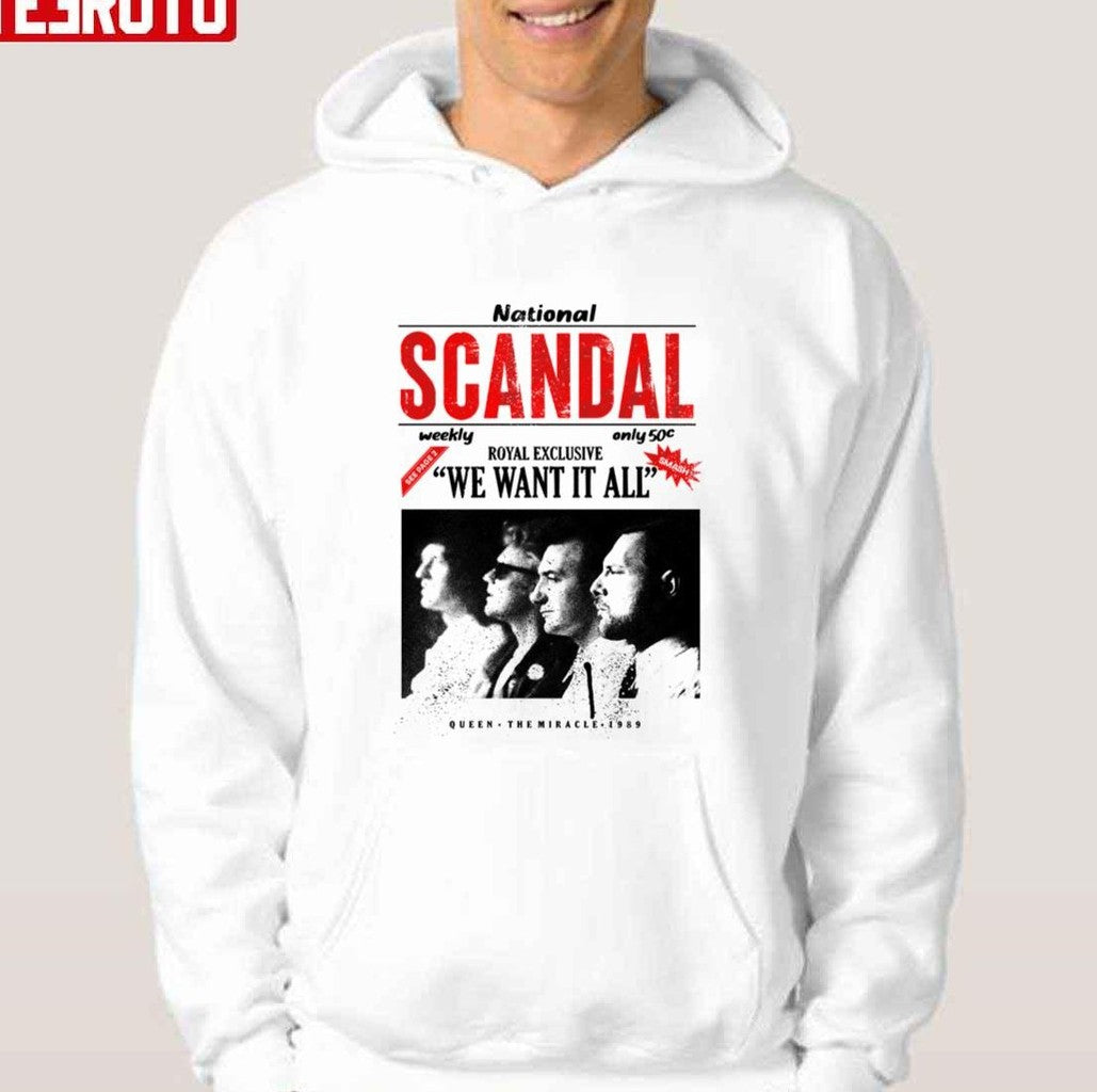 National Sandal Scandalous Queen 1989 Unisex T-Shirt