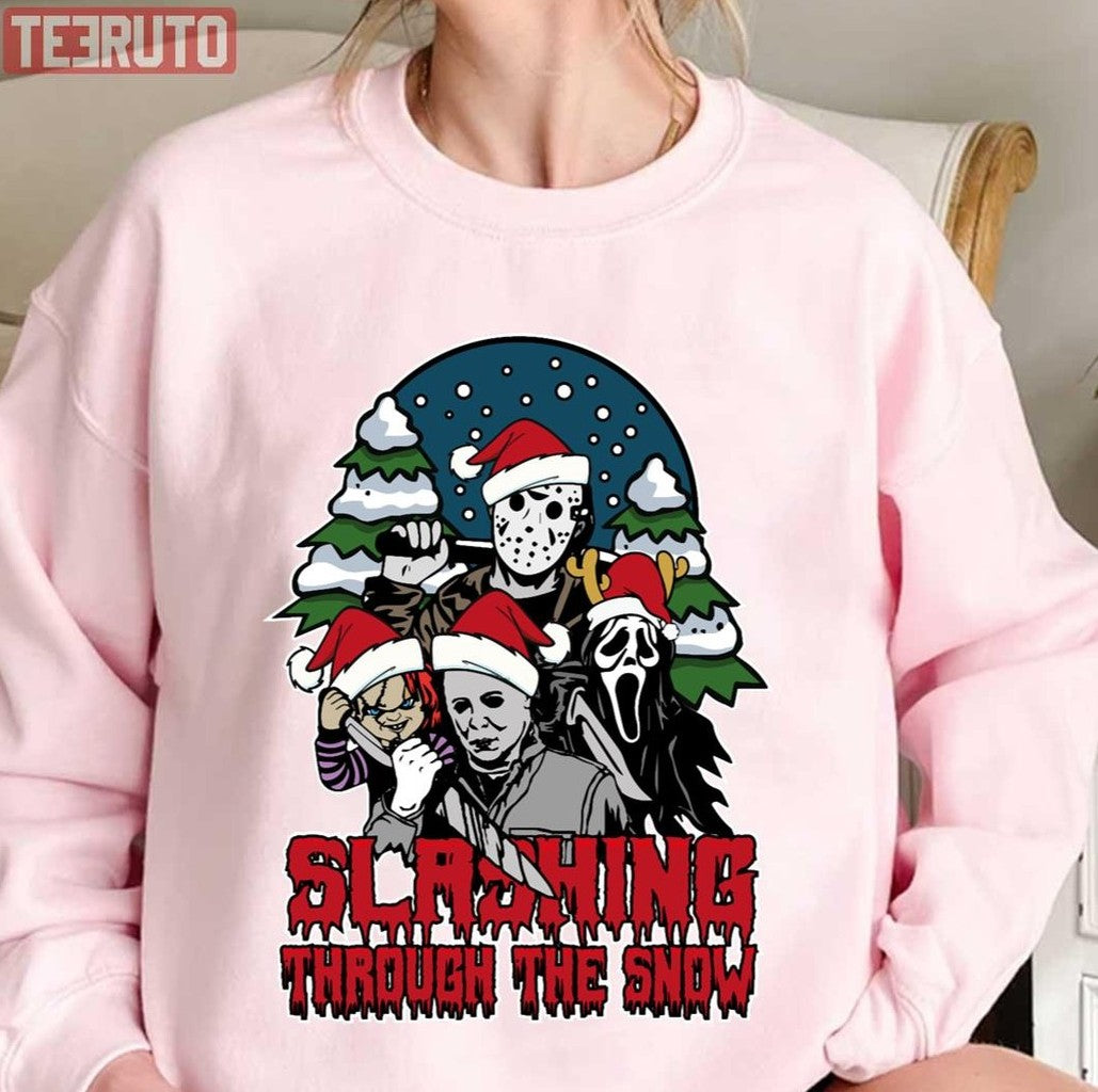 Slashing Through Snow Jason Voorhees New Unisex Sweatshirt