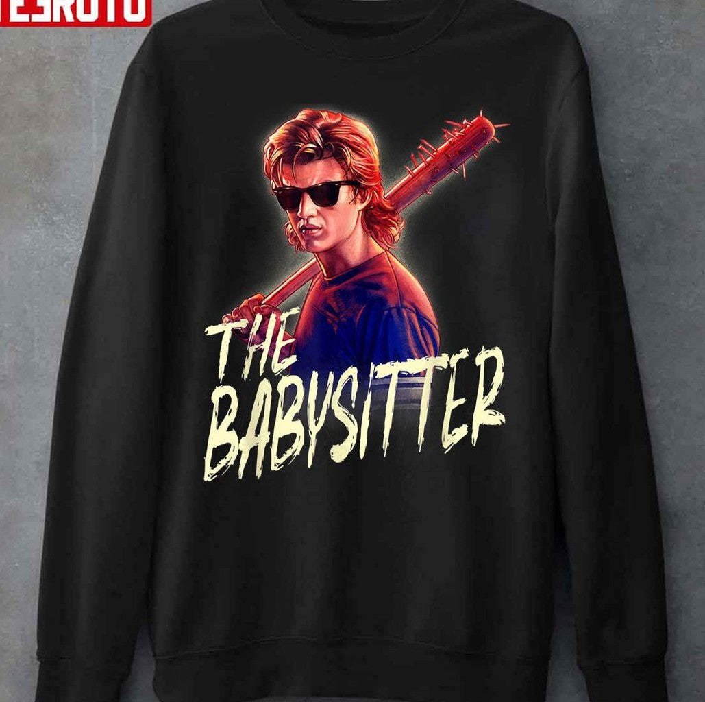 Steve Stranger Things The Babysitter Portrait Unisex T-Shirt