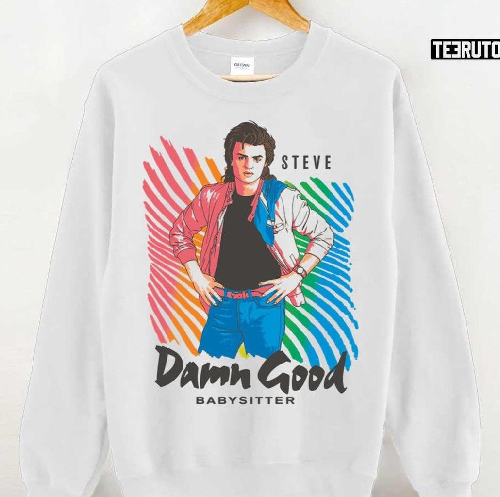 Steve The Babysitter Vintage Damn Good Unisex T-Shirt