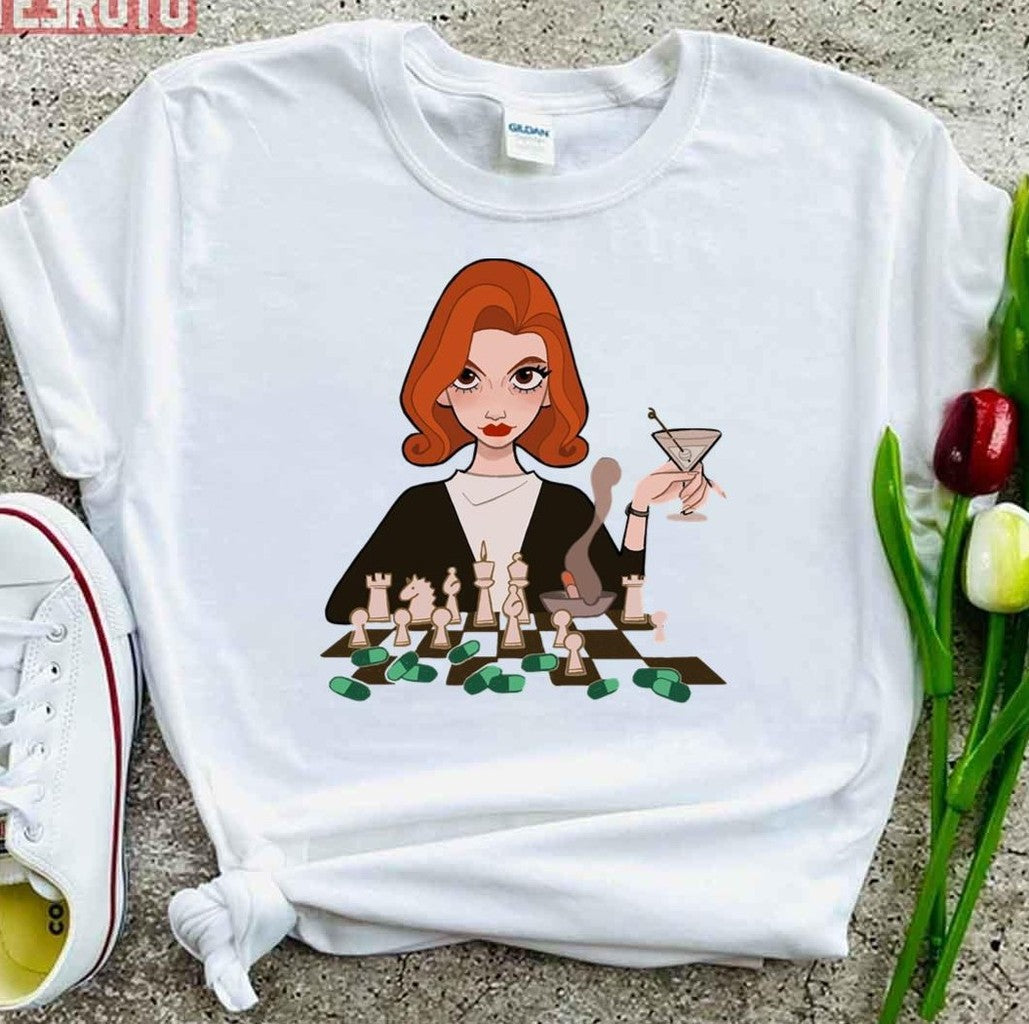 Anya Taylor-Joy Queen's Gambit Series Art Unisex T-Shirt