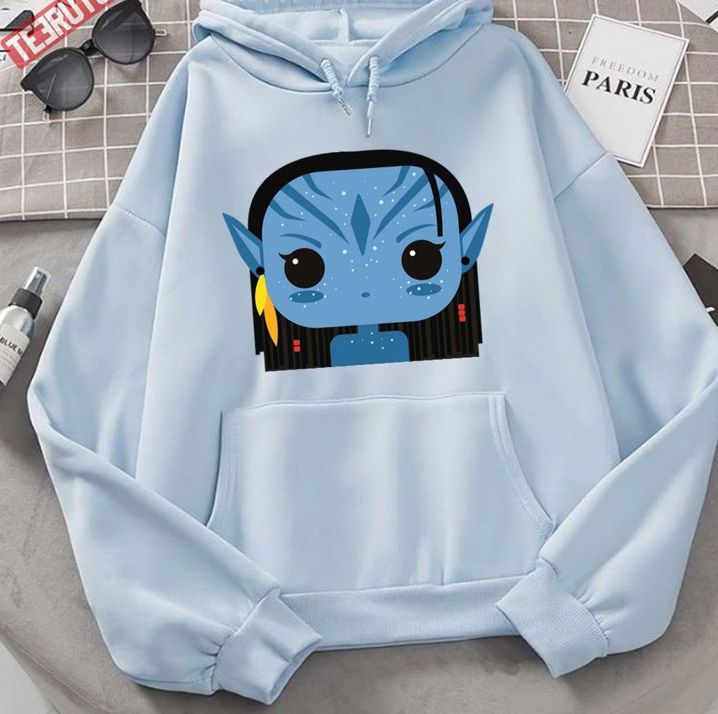 Neytiri Avatar 2 Cute Fanart Unisex Hoodie