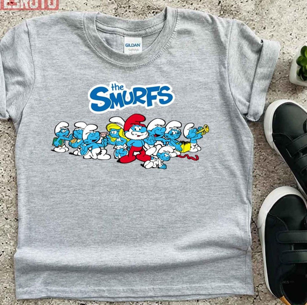 Retro 90s Cartoon The Smurfs Unisex T-Shirt