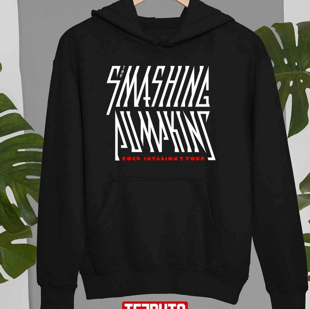Rock Invasion Tour Smash The Orange Pumpkins Tour The Smashing Pumpkins Band Unisex T-Shirt