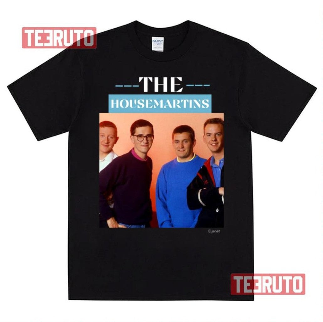Sitting On A Fence The Housemartins Unisex T-Shirt