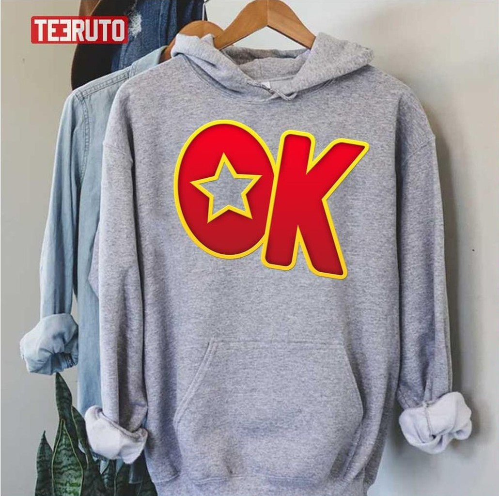Ok Dk Donkey Kong Game Unisex Hoodie