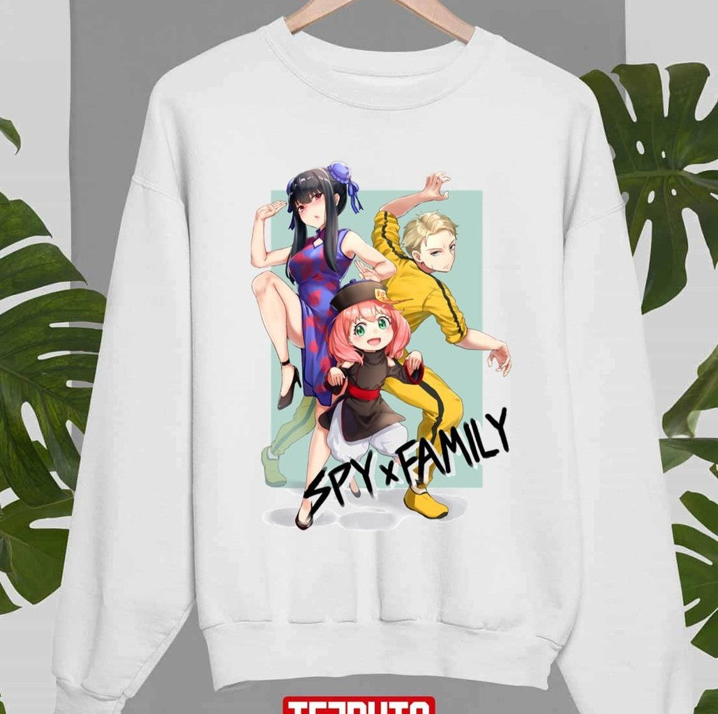Sily Quad Spy X Family Colored Unisex Sweatshirt