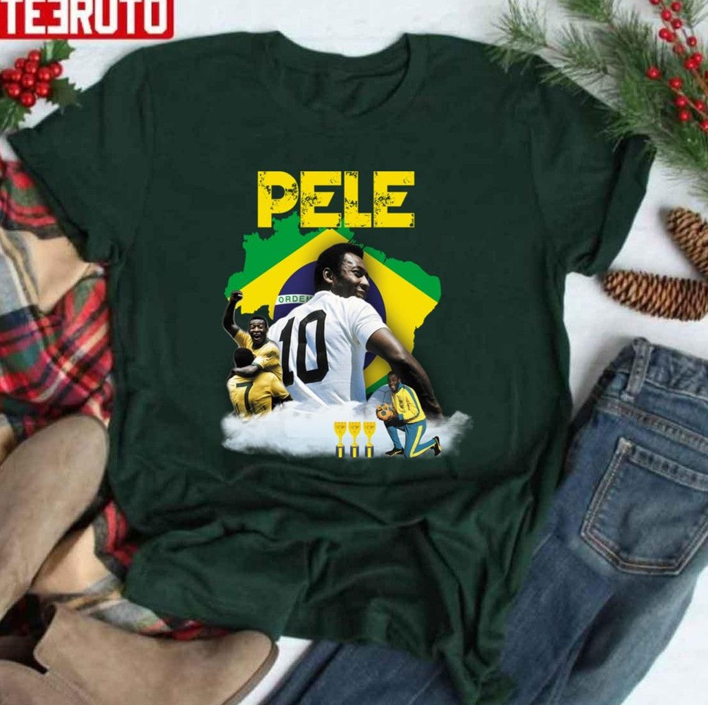 Soccer Player Pele Pelé Rip Pele 1940 202 Unisex T-Shirt