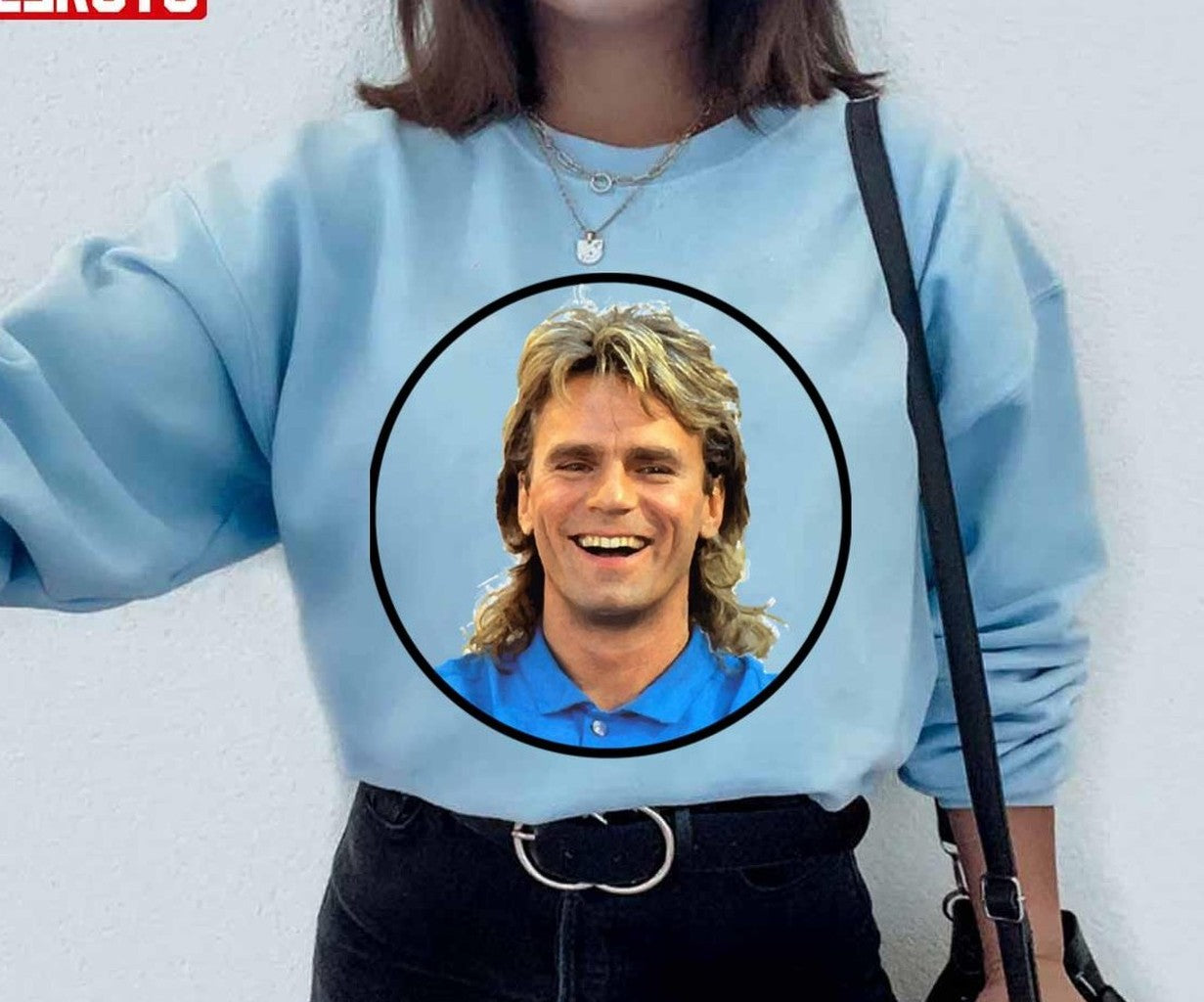 Music Retro Macgyver Everywhere Funny Graphic Unisex Sweatshirt