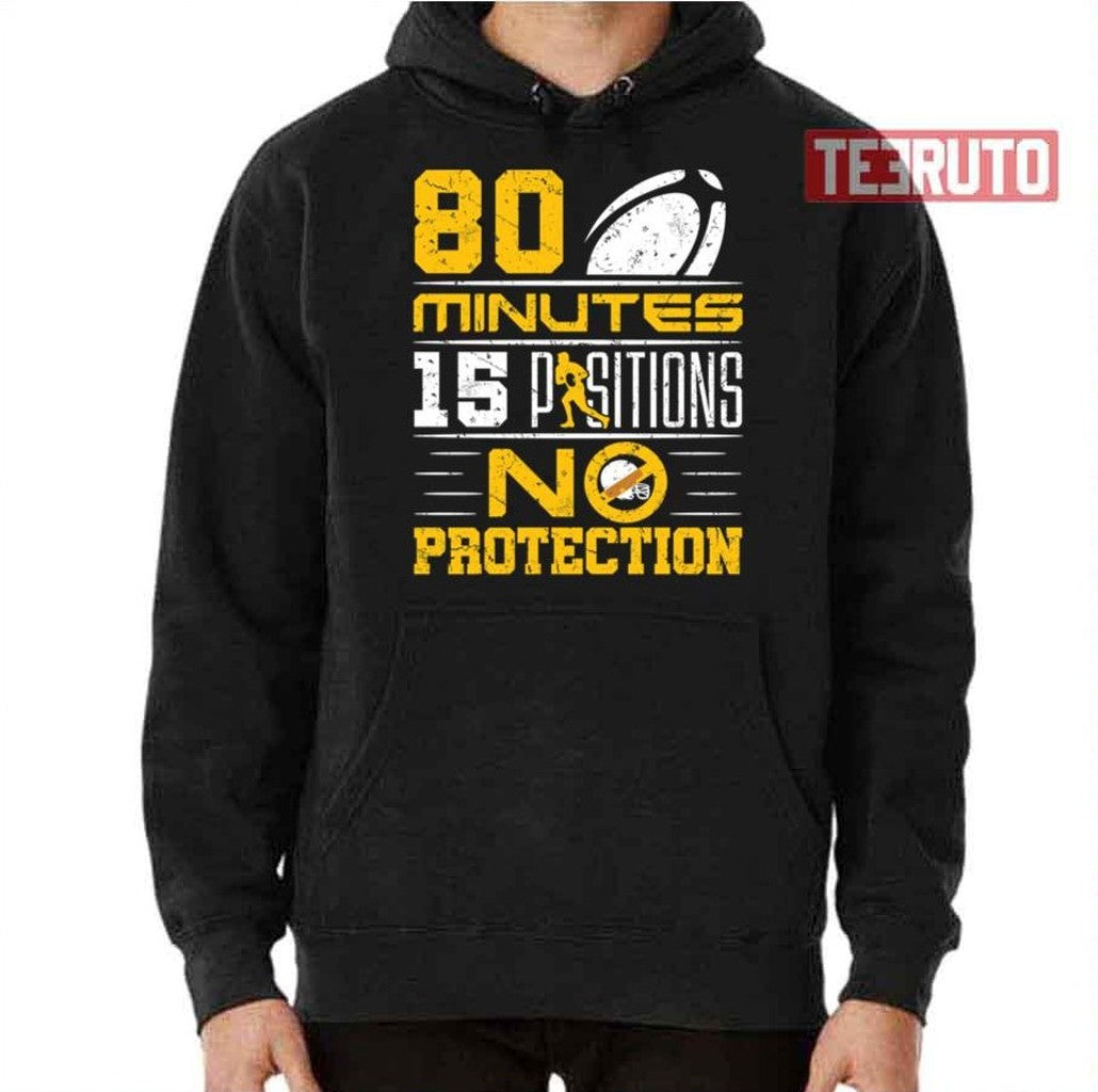 80 Minutes 15 Positions No Protection Rugby Unisex T-Shirt