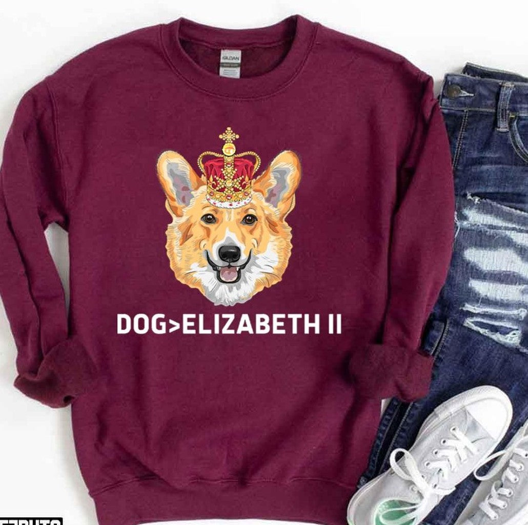 Anti Monarchy Corgi Dog Better Unisex T-Shirt