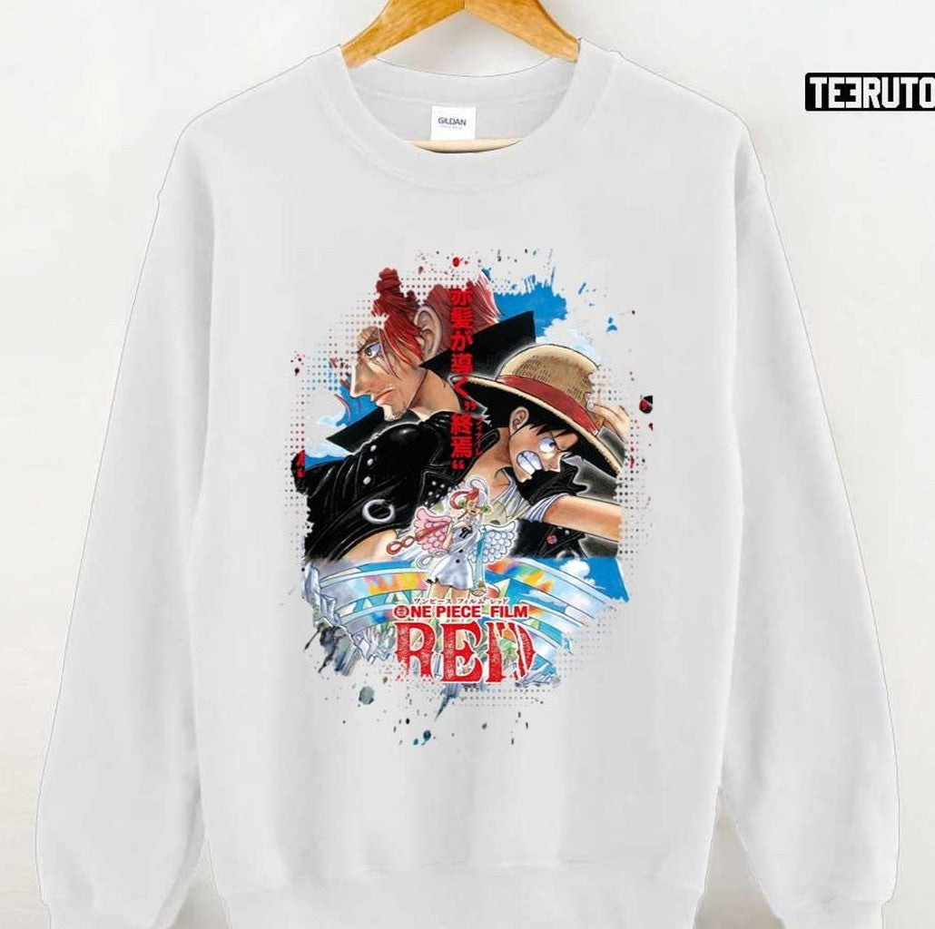 One Piece Film Red Anime Graphic Unisex T-shirt