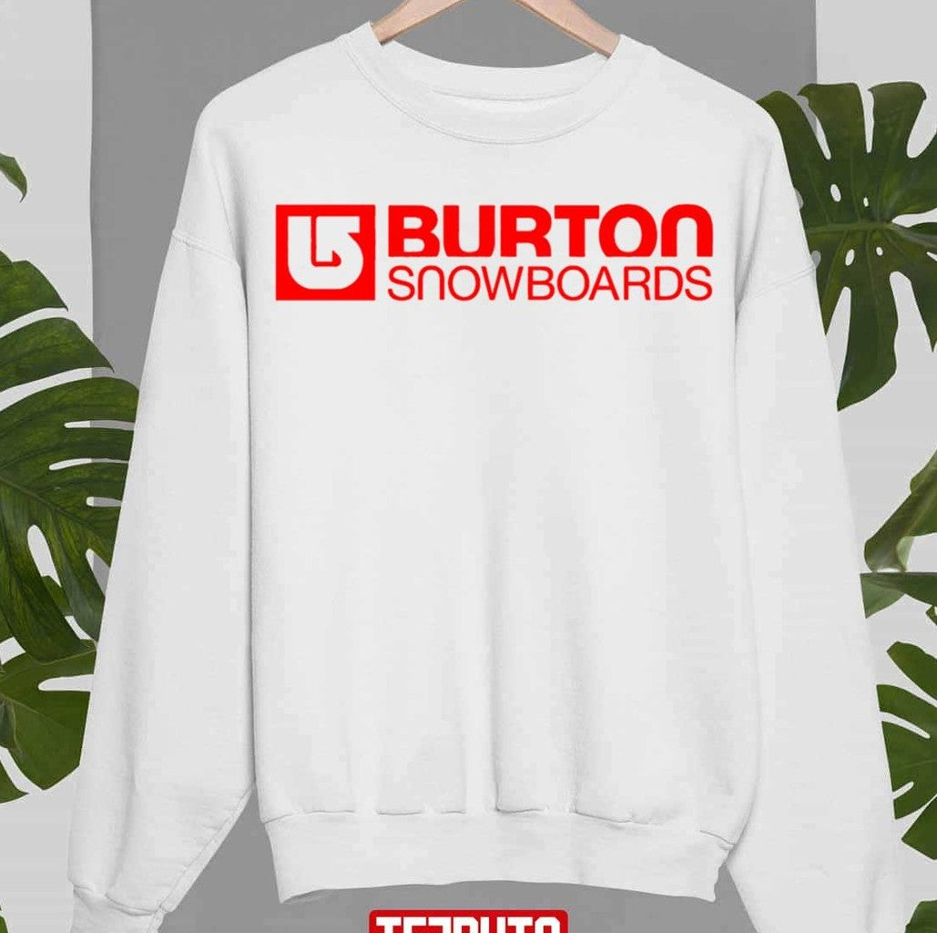 Slippery Burton Snowboards Slope Unisex Sweatshirt