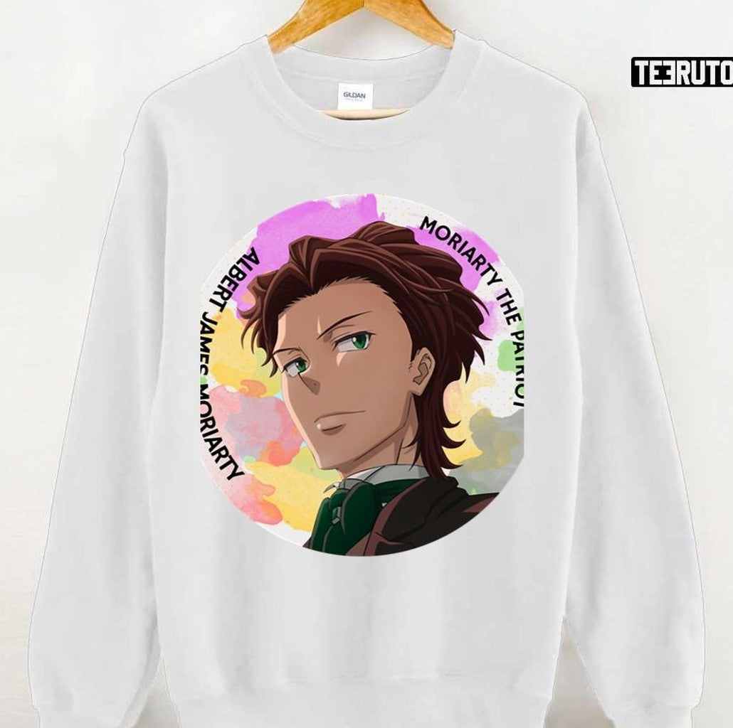 Pin Albert Retro Moriarty The Patriot Anime Unisex T-shirt