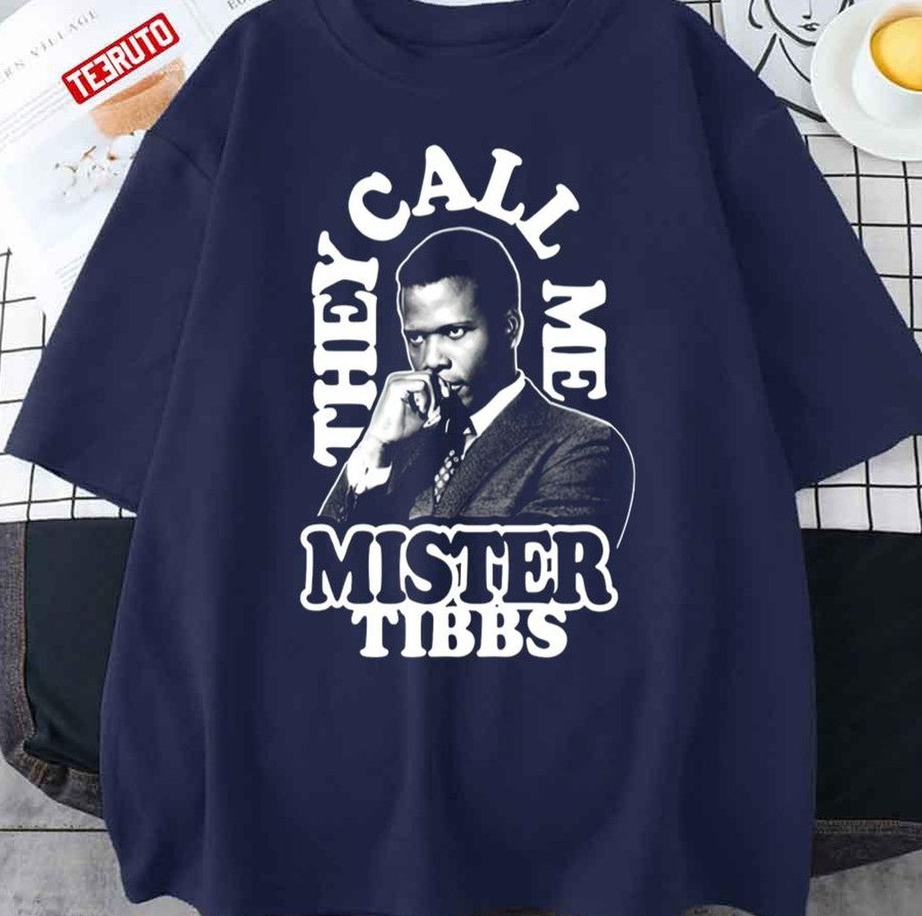 Rip Sidney Poitier They Call Me Mister Tibbs Unisex T-Shirt