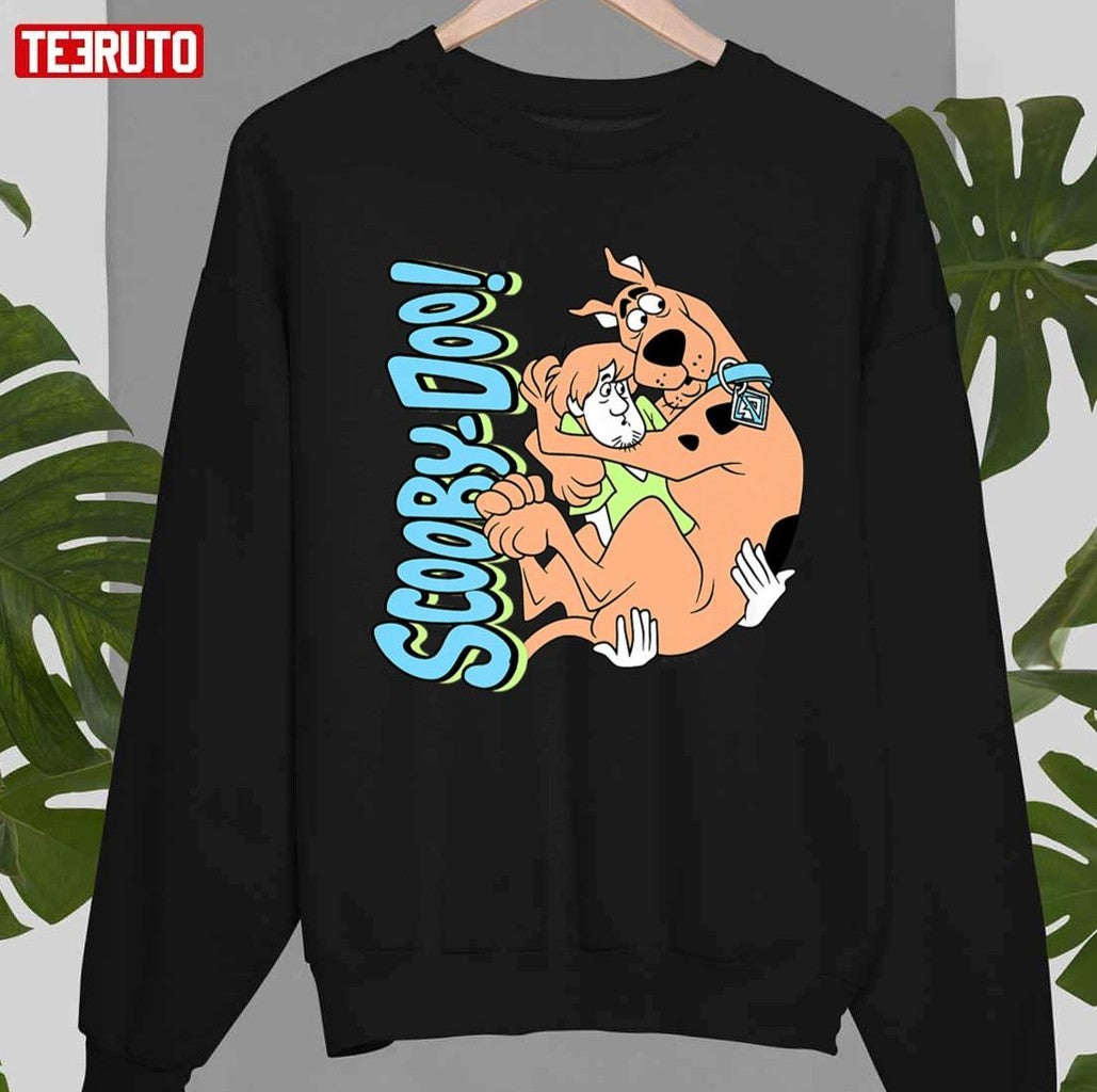 Shaggy & Scooby Scared Portrait Scooby Doo Unisex T-Shirt