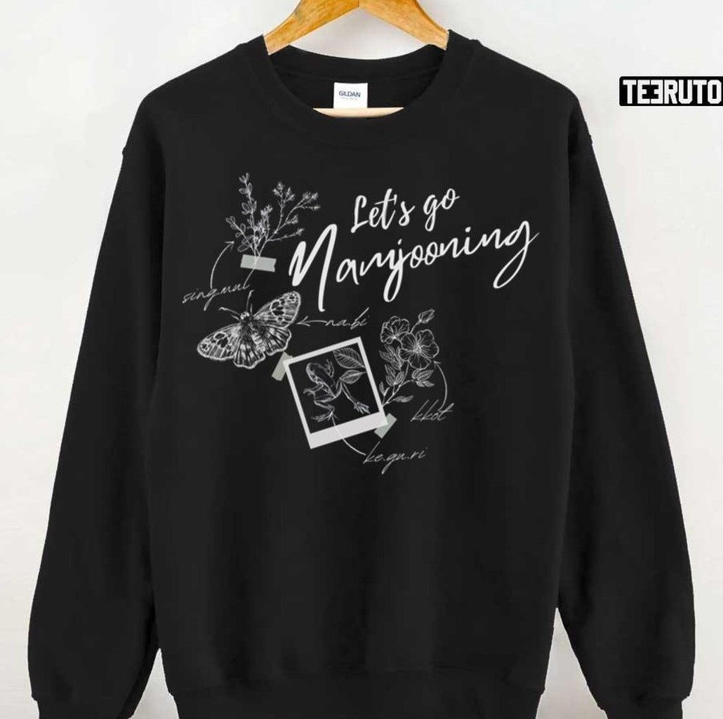 Namjooning Nature Explorer Bts Rm Rkive Unisex Hoodie