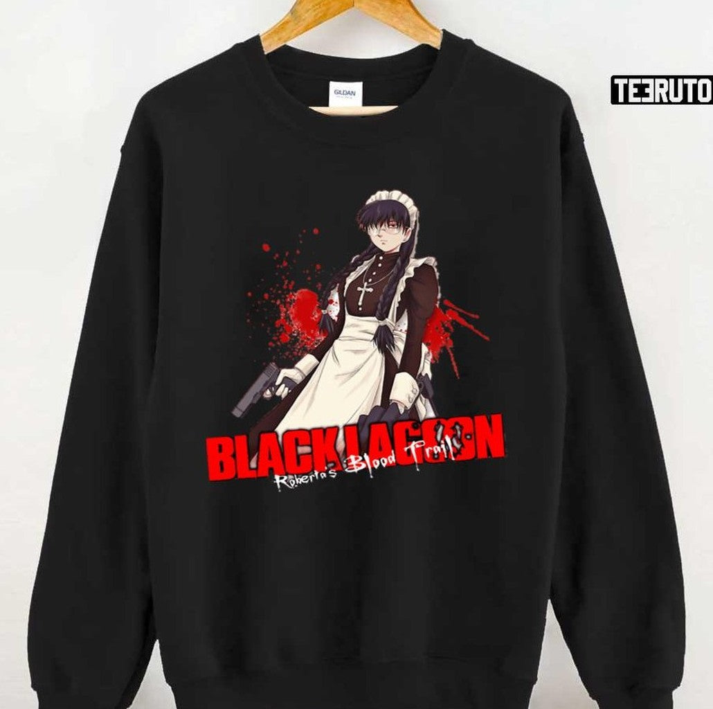 Roberta's Blood Trail Black Lagoon Anime Unisex T-shirt
