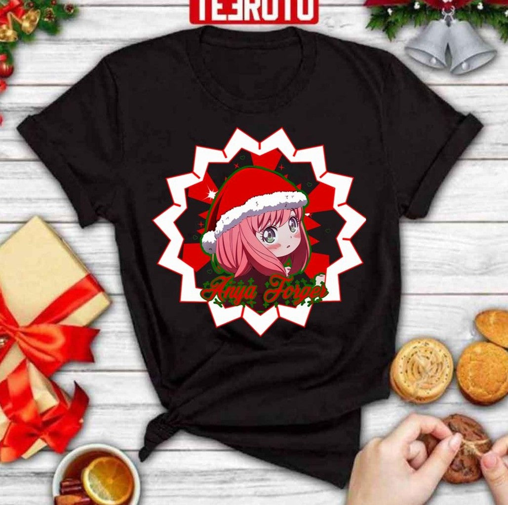 Anya's Christmas Spy X Family Red Design Unisex Sweatshirt