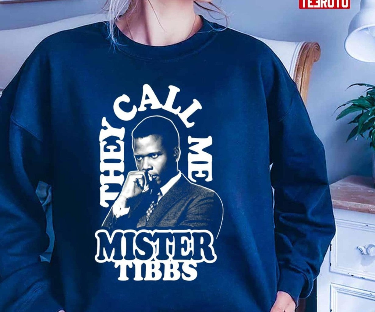 Rip Sidney Poitier They Call Me Mister Tibbs Unisex T-Shirt