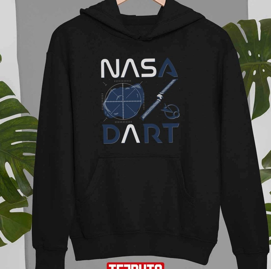 Navy Art Nasa Dart Double Asteroid Redirection Test Unisex T-shirt