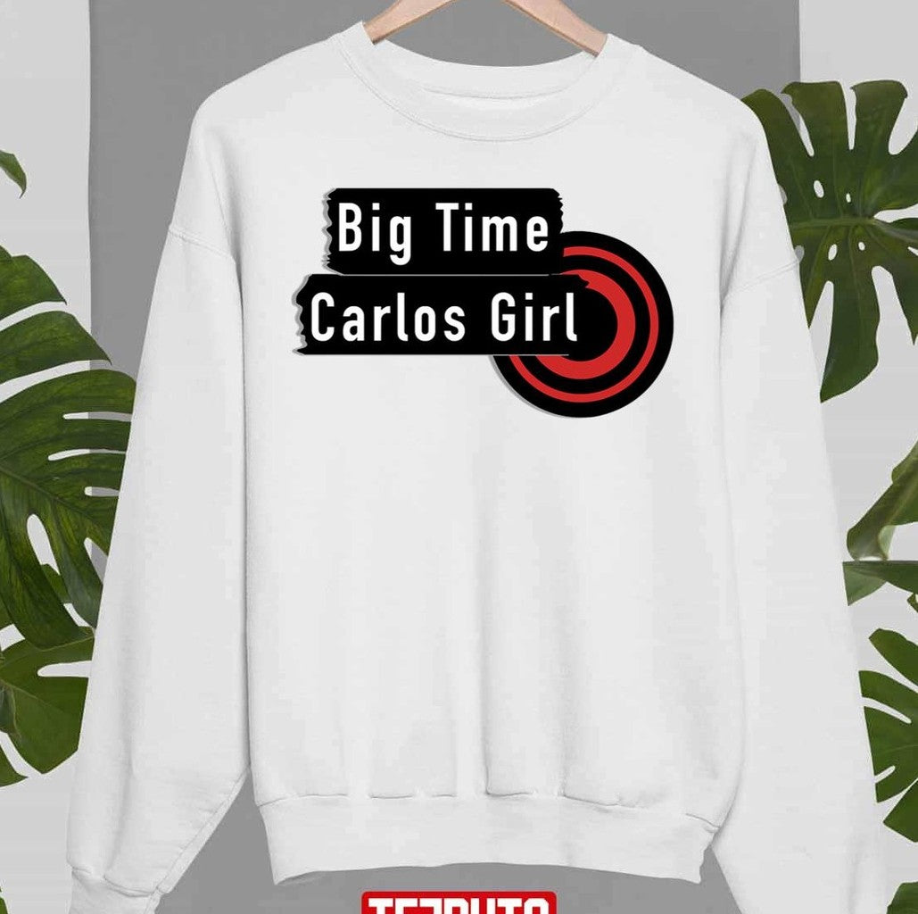 Big Time Carlos Girl Btr Big Time Rush Inspired Unisex T-Shirt