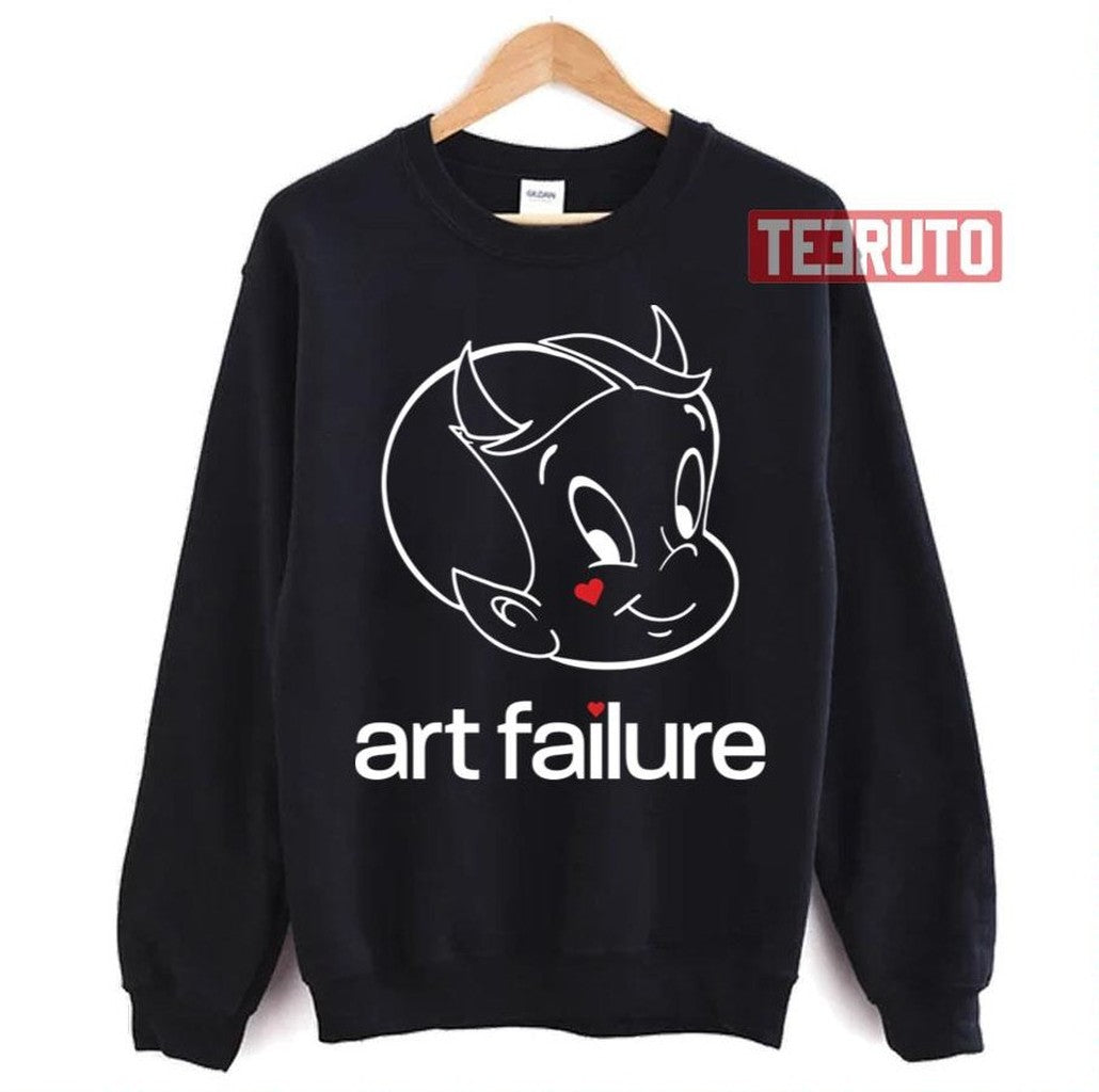Art Failure Whitered Logo Richie Rich Unisex T-Shirt