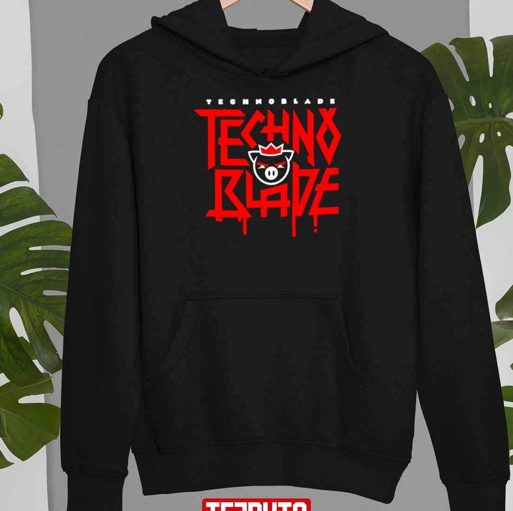 Technoblade Logo Red Unisex T-Shirt