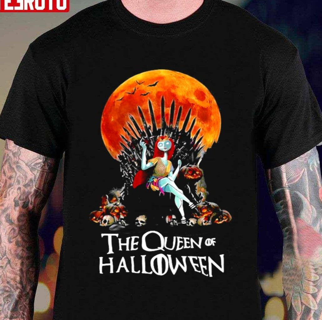 Sally Princess The Queen Of Halloween Unisex T-Shirt