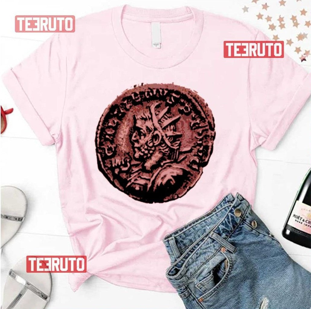 Roman Emperor Gallienus Coin Red Unisex T-Shirt