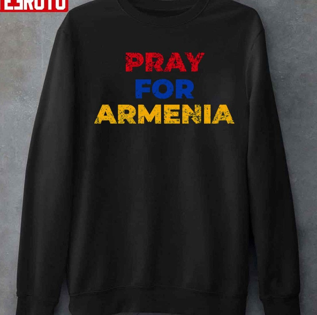 Pray For Armenia Retro Vintage Unisex T-shirt