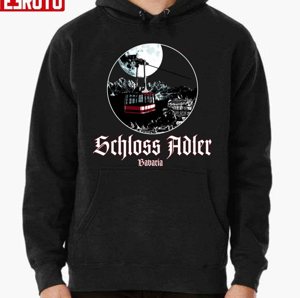 Schloss Adler Inspired By Where Eagles Dare Unisex Hoodie
