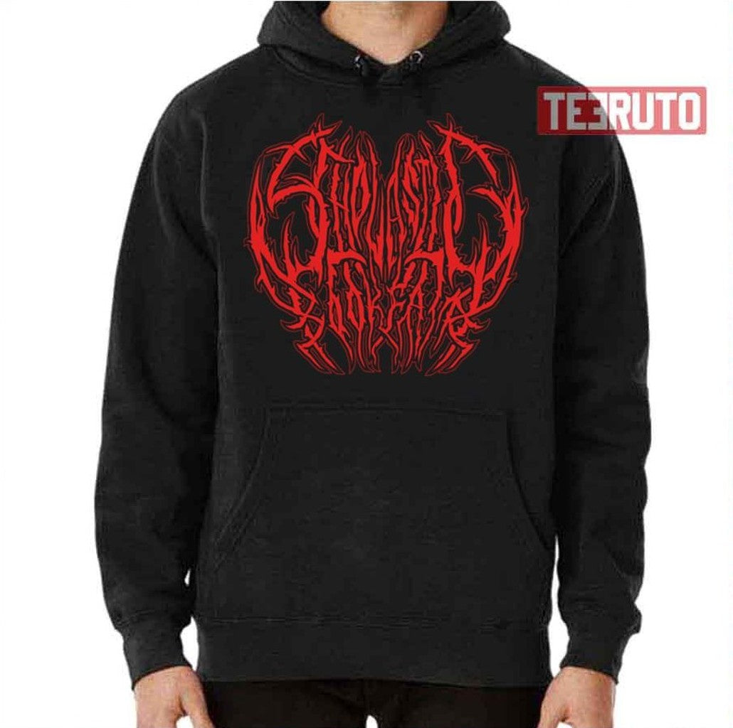 Scholastic Book Fair Scary Stories Red Death Metal Logo Unisex T-Shirt