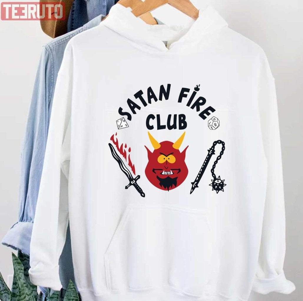 Satan Fire Club Stranger Things Inspired Unisex T-Shirt